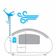 Illustration for article titled You Can Take this Little Wind and Solar Powered Home Anywhere